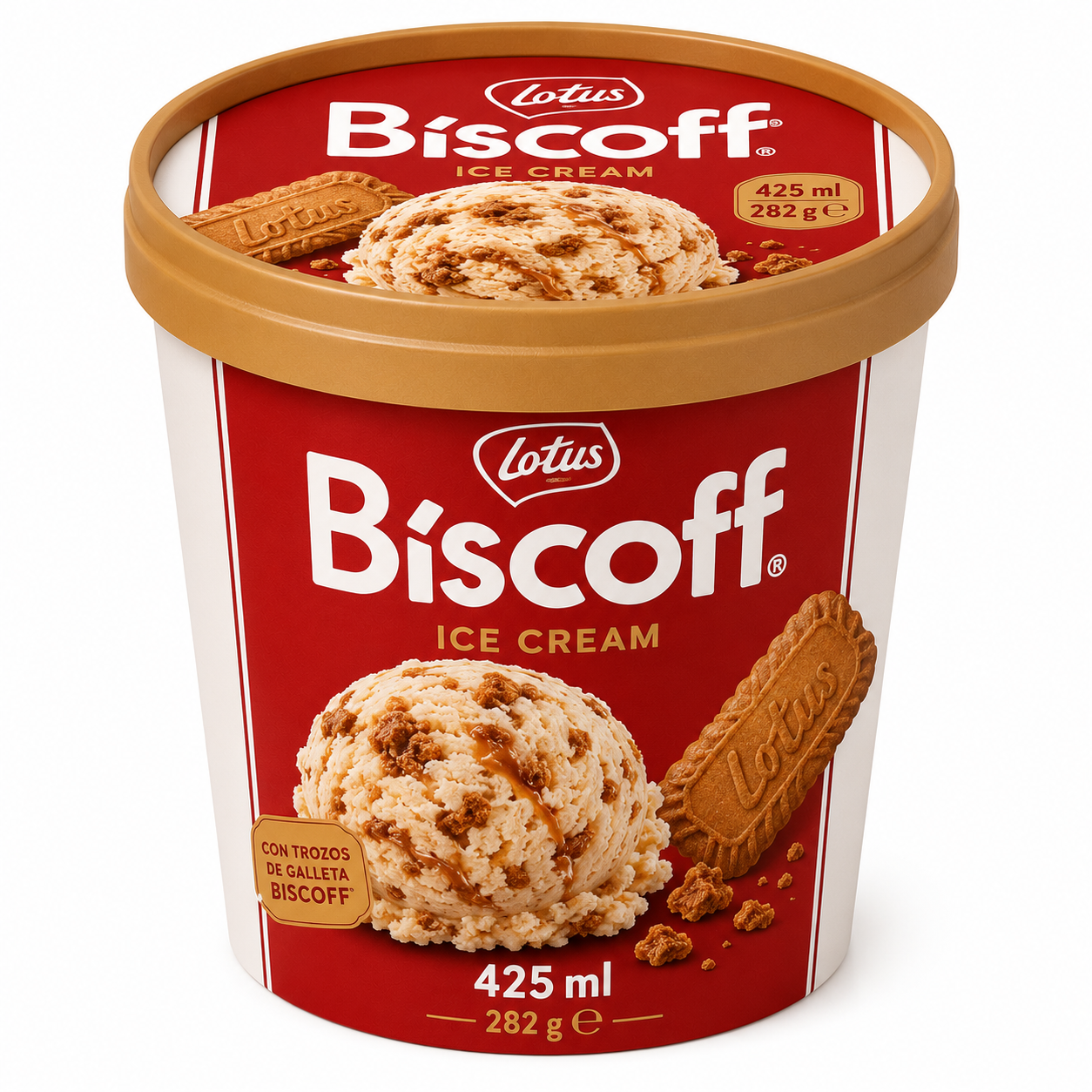 Helado Biscoff 425 ml