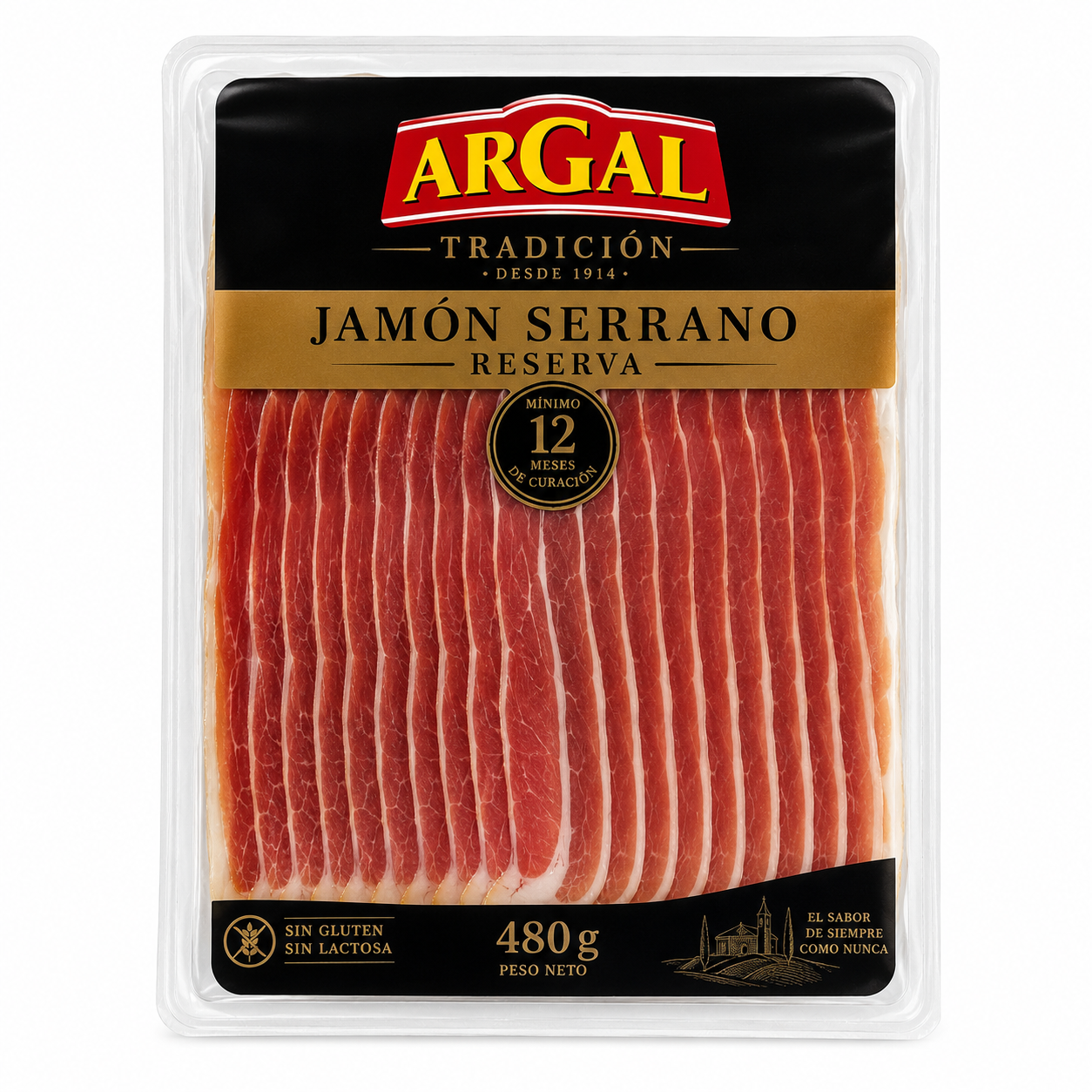 Jamón Serrano Reserva Argal Tradición 1914 80 g
