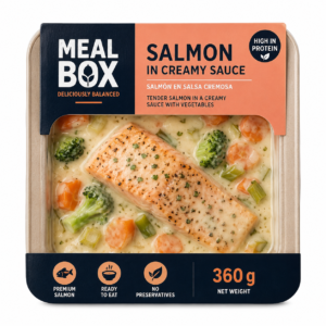 Salmón en Salsa Cremosa Meal Box 360 g