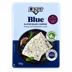 Lazur Blue Sliced Blue Cheese 100 g