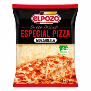 Queso Rallado Especial Pizza Mozzarella ElPozo 120 g
