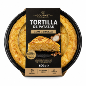 Tortilla de Patatas con Cebolla Gourmet 600 g