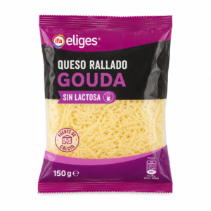 Queso Rallado Gouda Sin Lactosa IFA Eliges 150 g