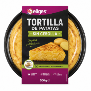 Tortilla de Patatas Sin Cebolla IFA Eliges 500 g
