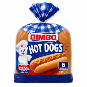 Bimbo Hot Dogs 330 g