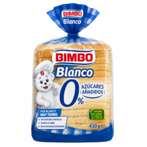 Bimbo Blanco 0% Azúcares Añadidos 430 g