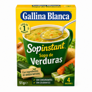 Sopa de Verduras Sopinstant Gallina Blanca 51 g