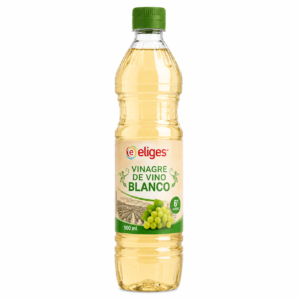 Vinagre de Vino Blanco Eliges 500 ml