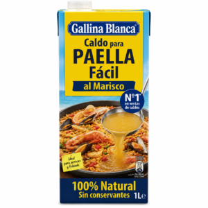 Caldo para Paella Fácil al Marisco Gallina Blanca 1 L