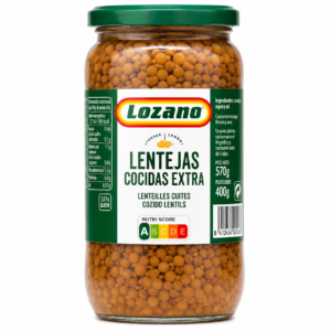Lentejas Cocidas Lozano 570 g