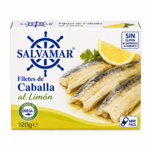 Filetes de Caballa al Limón Salvamar 120 g