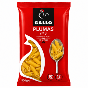 Plumas nº 3 Gallo 500 g