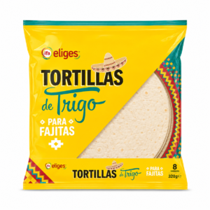 Tortillas de Trigo para Fajitas Ifa Eliges 8 Unidades 320 g