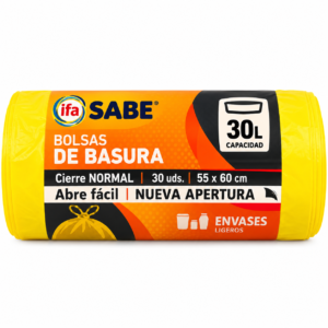 Bolsas de Basura Ifa Sabe 30 L – 10 uds