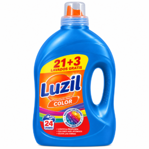 Detergente Luzil Protector Color 21+3 lavados