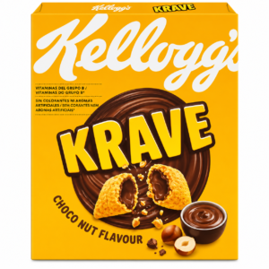Cereales Krave Choco Nut Kellogg’s 410 g