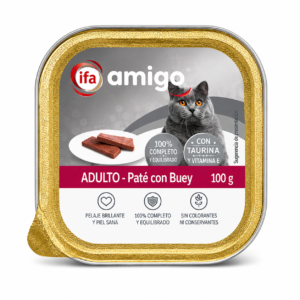 Paté con Buey Ifa Amigo 100 g