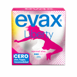 Compresas Evax Liberty Cero Alas