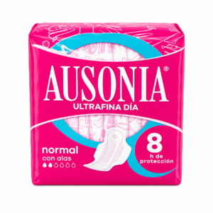 Compresas Ausonia Normal con Alas 8 Unidades