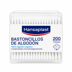 Bastoncillos de Algodón Hansaplast 200 Unidades