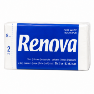 Pañuelos de Papel Renova Pure White