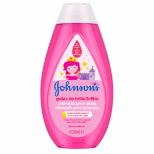 Champú para Niños Gotas de Brillo Johnson’s 500 ml