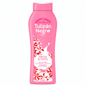 Gel de Baño Fresa & Nata Tulipán Negro