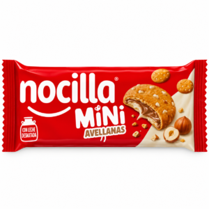 Nocilla Mini Cookies Avellanas 64 g