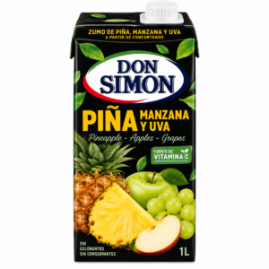 Zumo de Piña, Manzana y Uva Don Simón 1 L