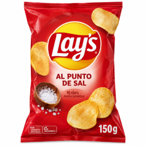 Patatas Al Punto de Sal Lay’s 150 g