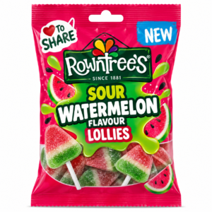 Gominolas Sour Watermelon Lollies Rowntree’s 130 g