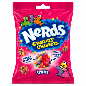 Gominolas Nerds Gummy Clusters Fruits 113 g