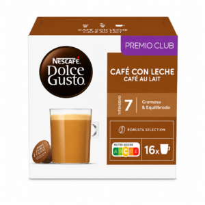 Café con Leche Nescafé Dolce Gusto 16 Cápsulas 160 g